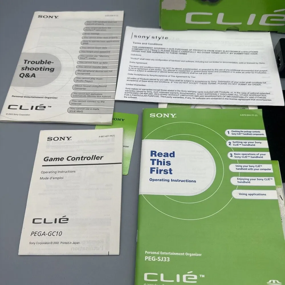 *READ* Sony Clie PEG-SJ33 Handheld PDA Personal Entertainment Organiser. In VGC